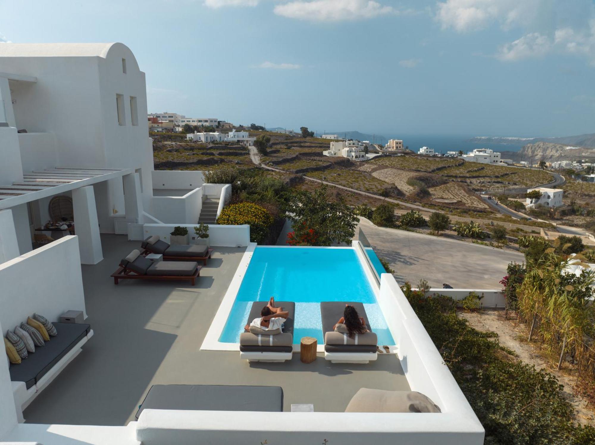 Vila White & Co Santorini Pýrgos Exteriér fotografie